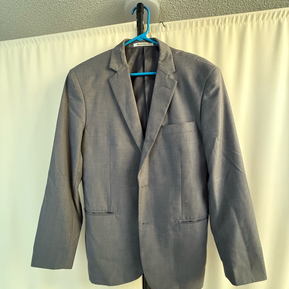 Braveman Grey Suit Set